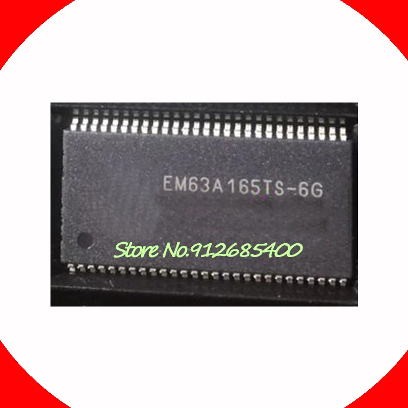 

5 Pcs/Lot EM63A165TS-6G TSOP54 New and Original In Stock
