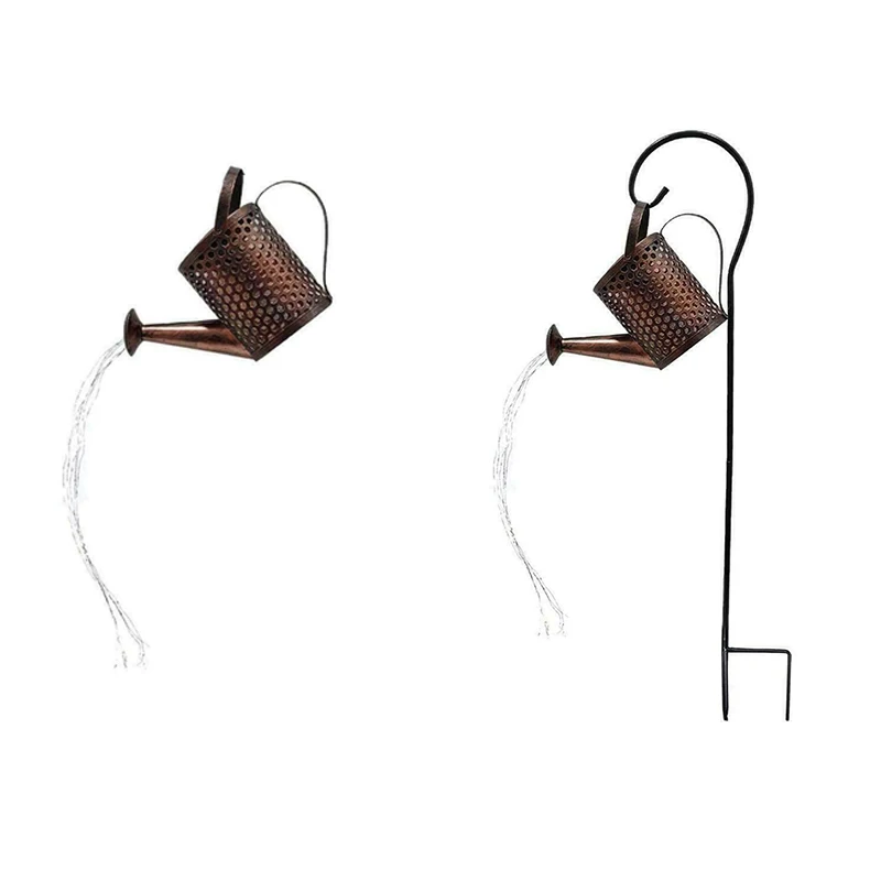 

СВЕТОДИОДНАЯ Гирлянда для полива на солнечной батарее, открытый художественный металлический ажурный шнурок с питанием от солнечной энерг...