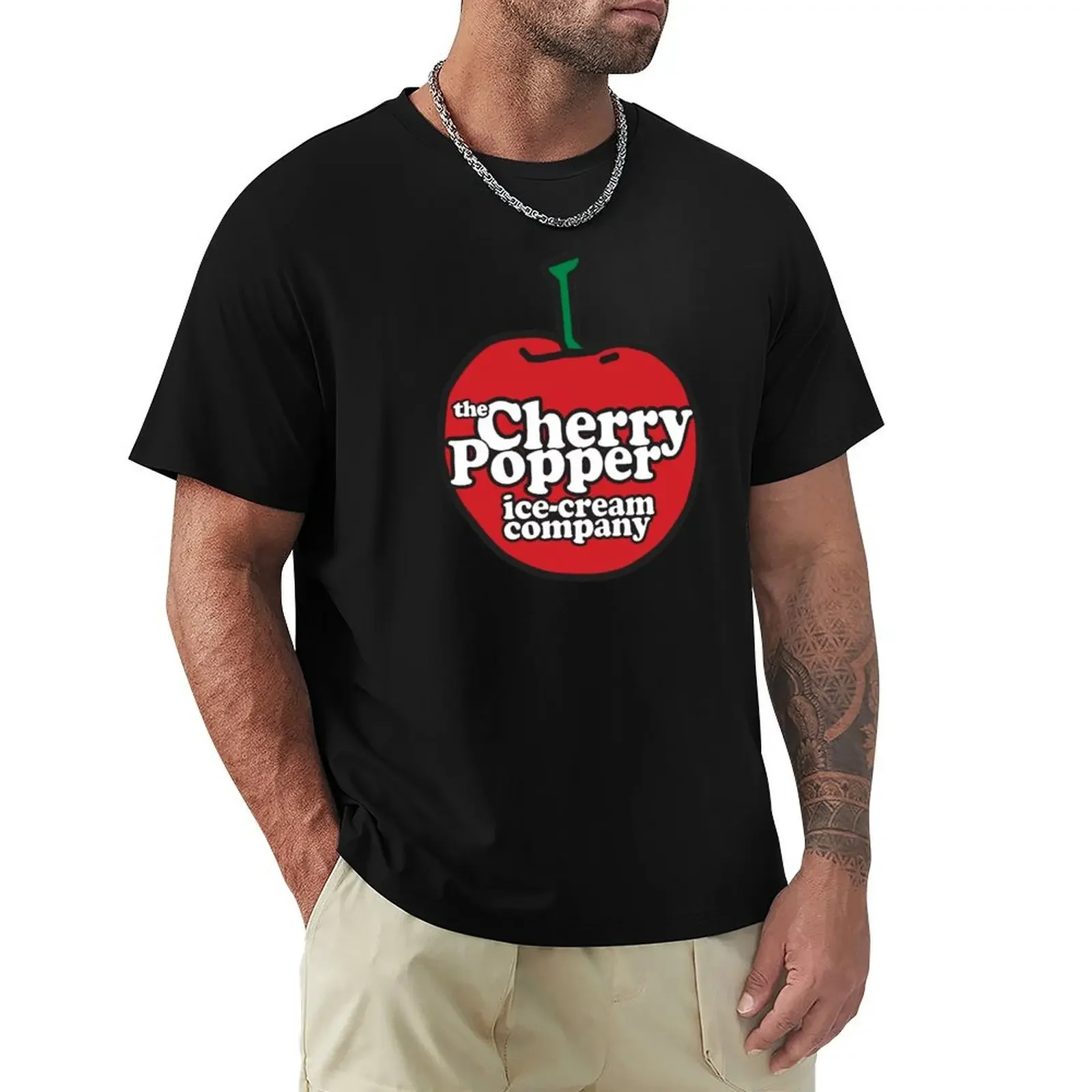GTA Vice City The Cherry Popper Ice Cream Company футболка летние футболки мужские повседневные