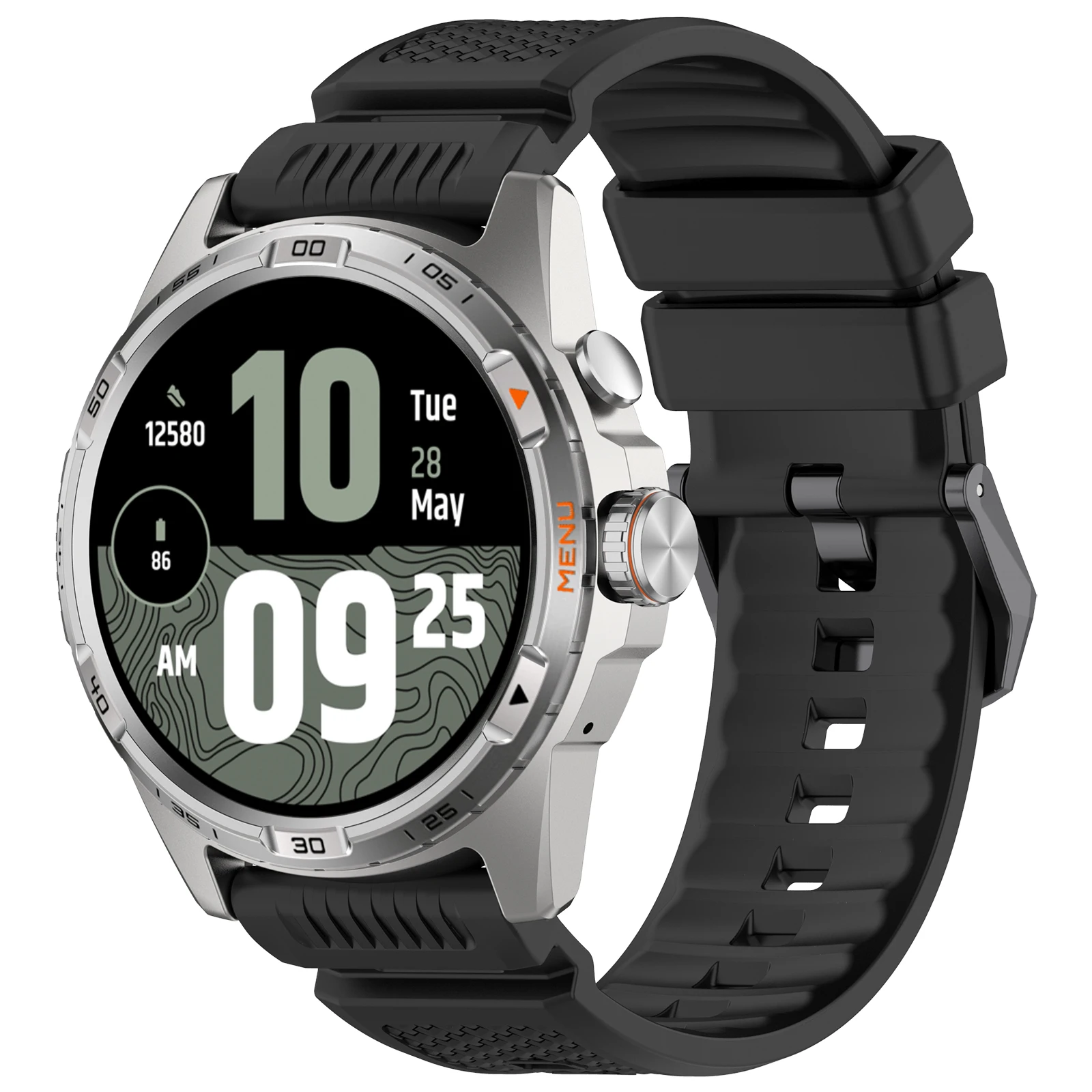 Фото Ремешок 24 мм для Ticwatch Atlas, официальный оригинальный ремешок для часов Ticwatch Pro 5, эндуро, умный ремешок для часов, браслет Correa №2