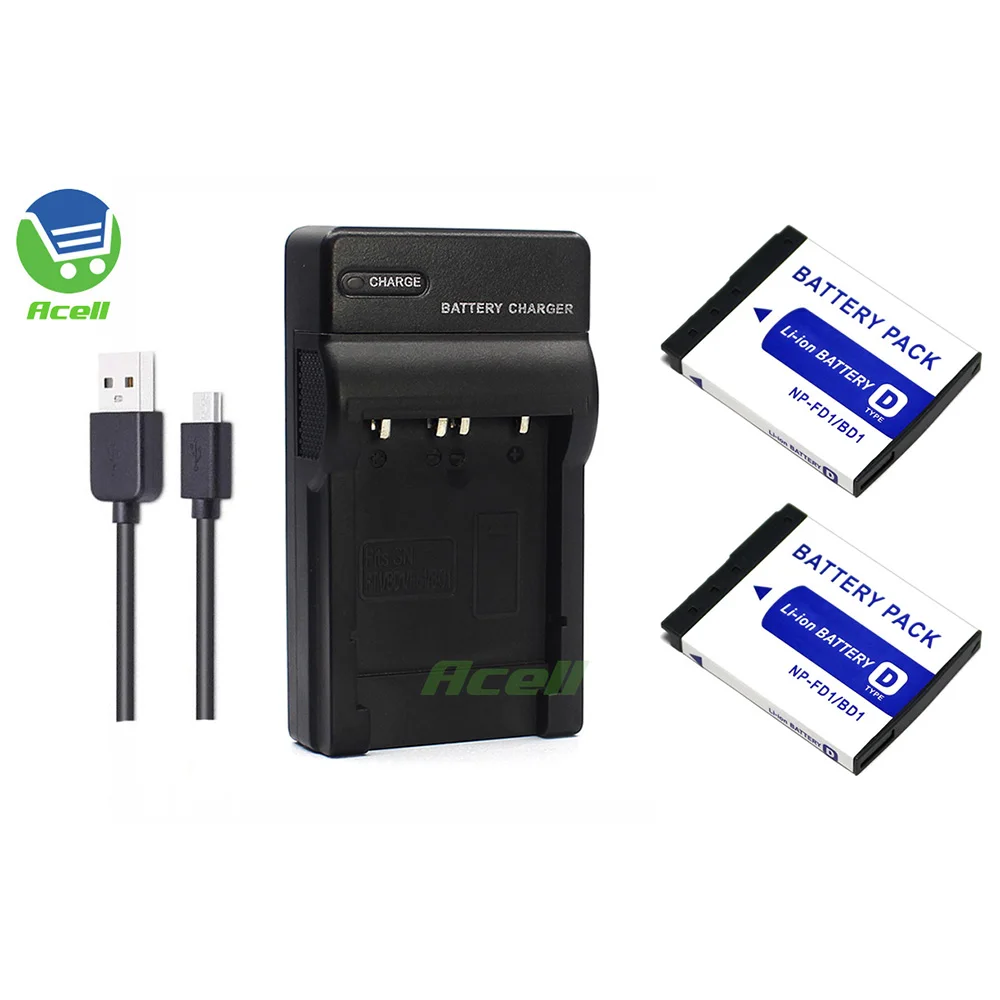 NP-FD1/BD1 аккумулятор + USB зарядное устройство для SONY DSC-T900 T700 T500 T300 T200 T90 T77 T75 T70 T2 G3 TX1