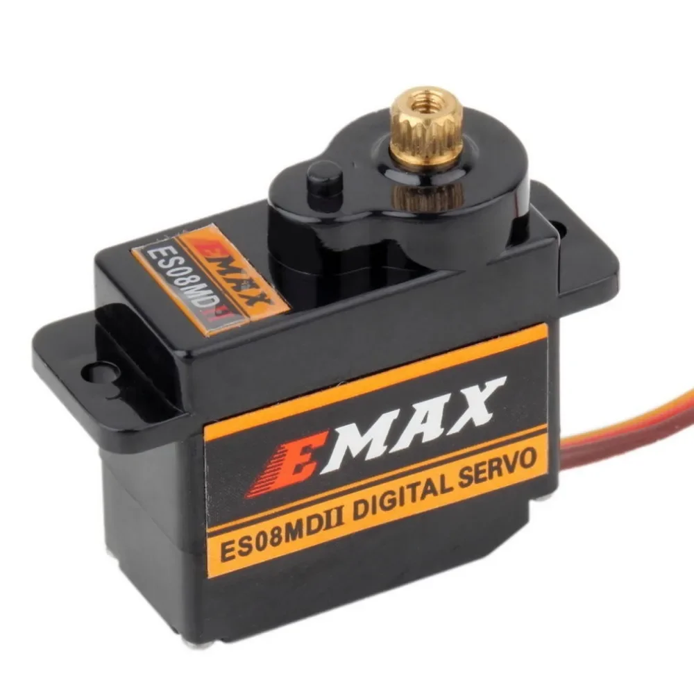 4 шт. EMAX ES08MDII ES08MD II цифровой сервопривод 12 г/2 кг/высокоскоростной