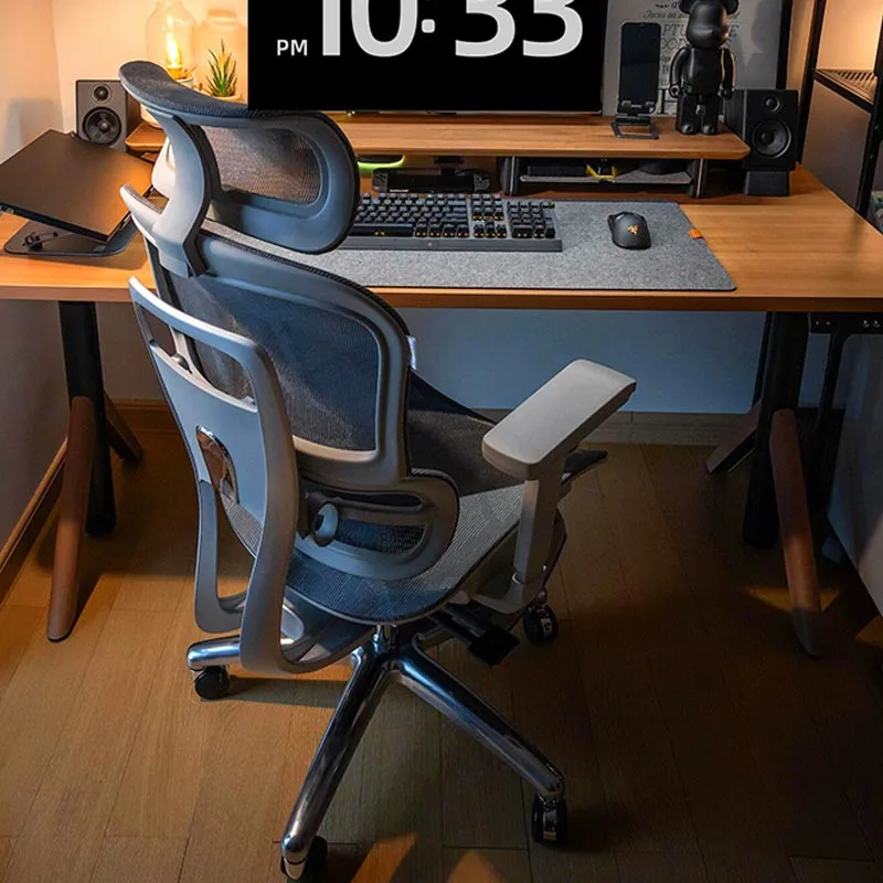 

Handle Lumbar Support Office Chairs Wheels Modern Free Shipping Office Chair Comfortable Design Sillas De Oficina Furniture