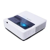 byintek cu400wst high brightness 3lcd led video outdoor short throw projector for building