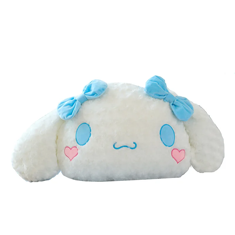

Sanrio with The Same Paragraph Cartoon Cinnamoroll Pillow Doll Plush Toy To Accompany Sleeping Pillow Home Decoration Girl Gift