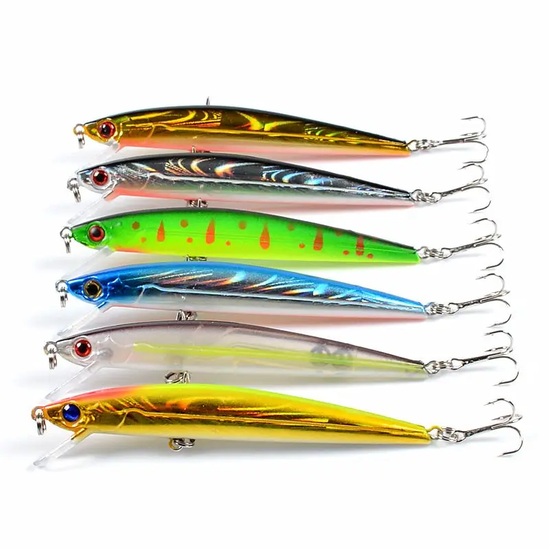 

1PCS 11cm 9.2g Minnow Fishing Lure Artificial Hard Bait Wobblers Crankbaits Painted Bait Plastic Fishing Tackle SwimBait Sea