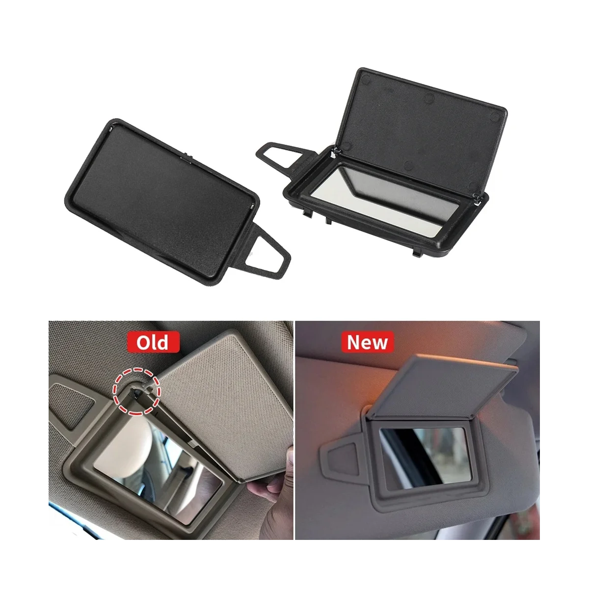 A2118100410 передние левые солнцезащитные зеркальные колпачки для Mercedes W211 W219 2003-2010