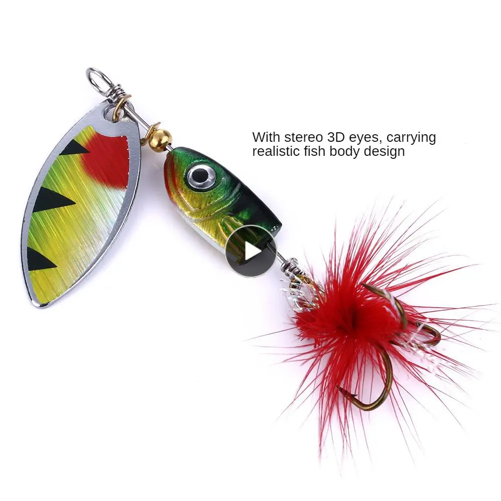 

Fake Bait Strong Anti-rust Ability Specification 4.5cm-7g-6 Hook Bait Not Easy To Deformation Strong Penetration Force