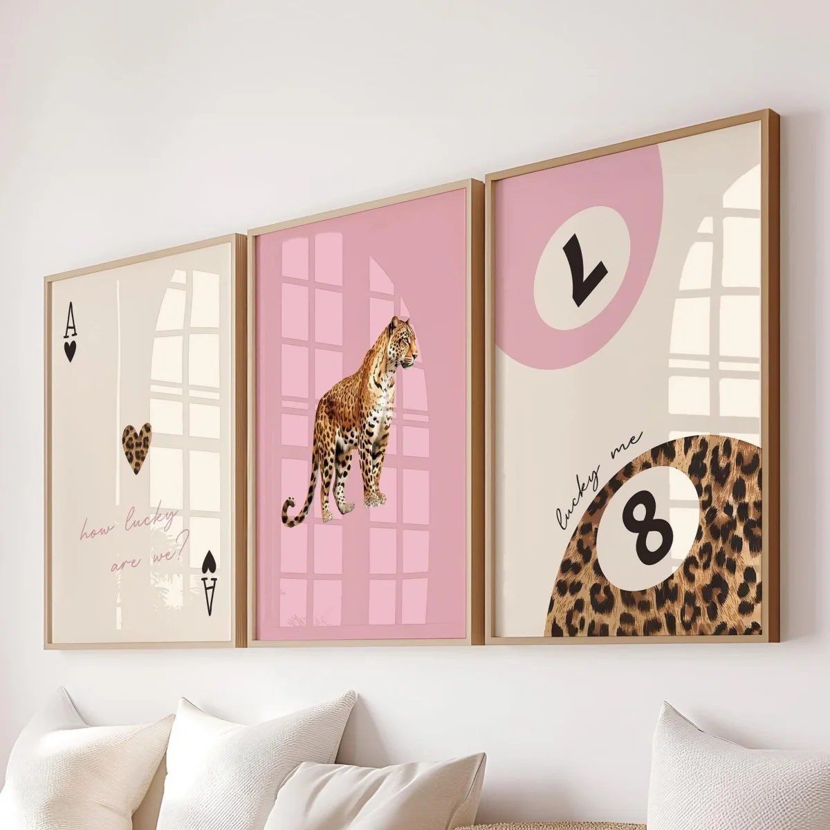 

Набор из 3 картин «Как Удача, Что Мы Здесь»