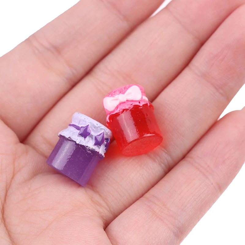 

5PCS/Set 1:12 Dollhouse Miniatures Simulation Jam Bottles Little Jam Model Kitchen Food Accessories For Doll House Decor Kid Toy