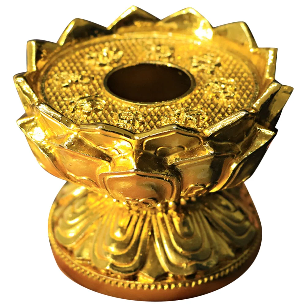 

Tibet Lotus Shaped Support Base Prayer Wheel Religious Lotus Shaped Stand Religious Fixing