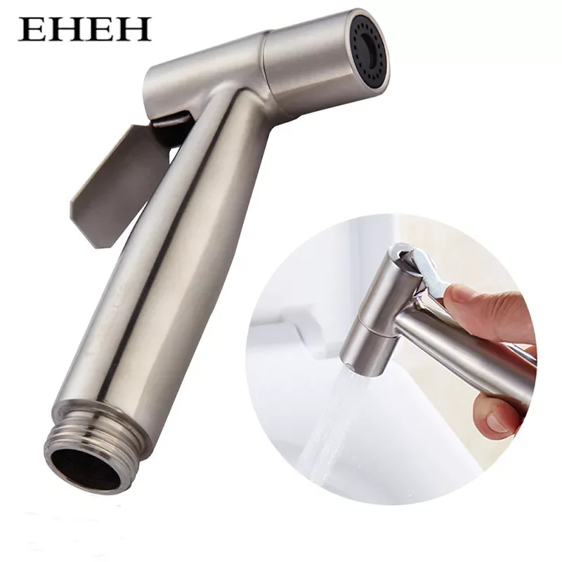 

Bathroom Handheld Bidet Sprayer Head 304 Stainless Steel Toilet Women Bidet Faucet Multifunctional Rinse Accessories