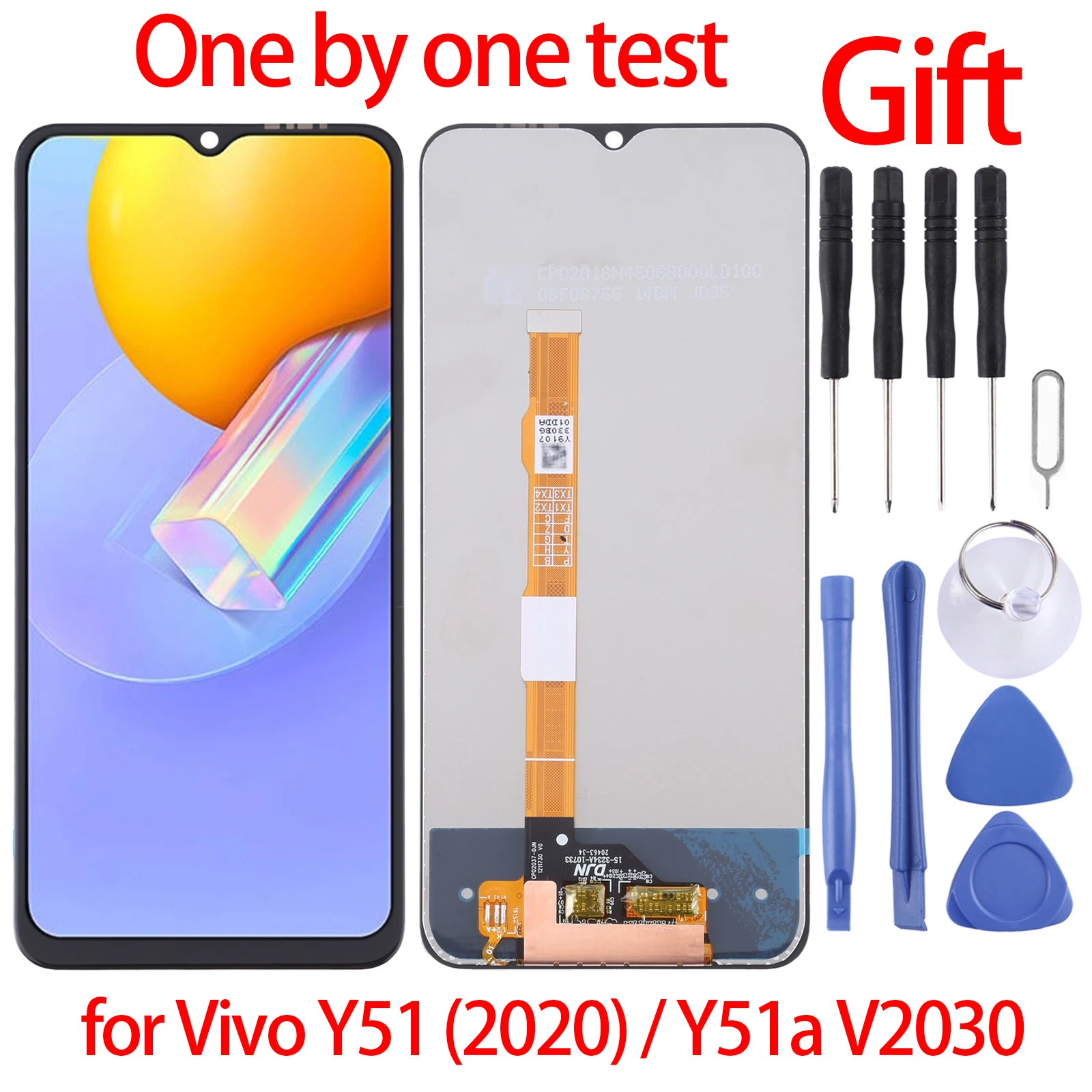 ДЛЯ Vivo Y51 (2020) / Y51a V2030 ЖК-экран и дигитайзер полная сборка для Vivo Y51 (2020) / Y51a V2030