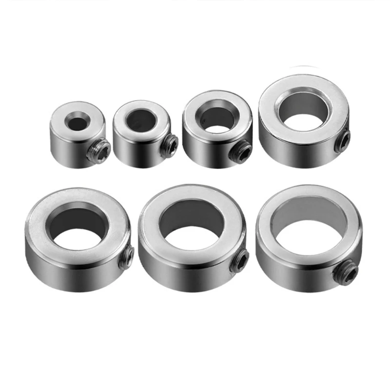 

Pack of 7 Woodworking Drill Limit Depth Stop Collars Ring Positioners Locators Limit Ring Carpentry Tools Accessory