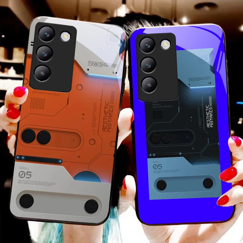 Встроенная машина для Y72 33S 11 03 36 96 Lite 35 16 Iqoo 12 V40 SE 5G 29 40 21 30 X80 Pro Vivo Чехол телефона из