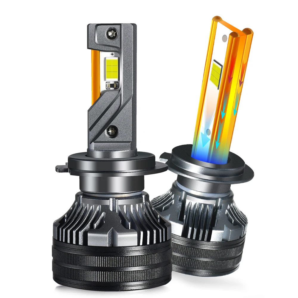 

Мощные Светодиодные Лампы Для Автомобильных Фар K6C K7C, 170 Вт, 170000 Лм, 6000K, Универсальные, Подходят Для H1, H7