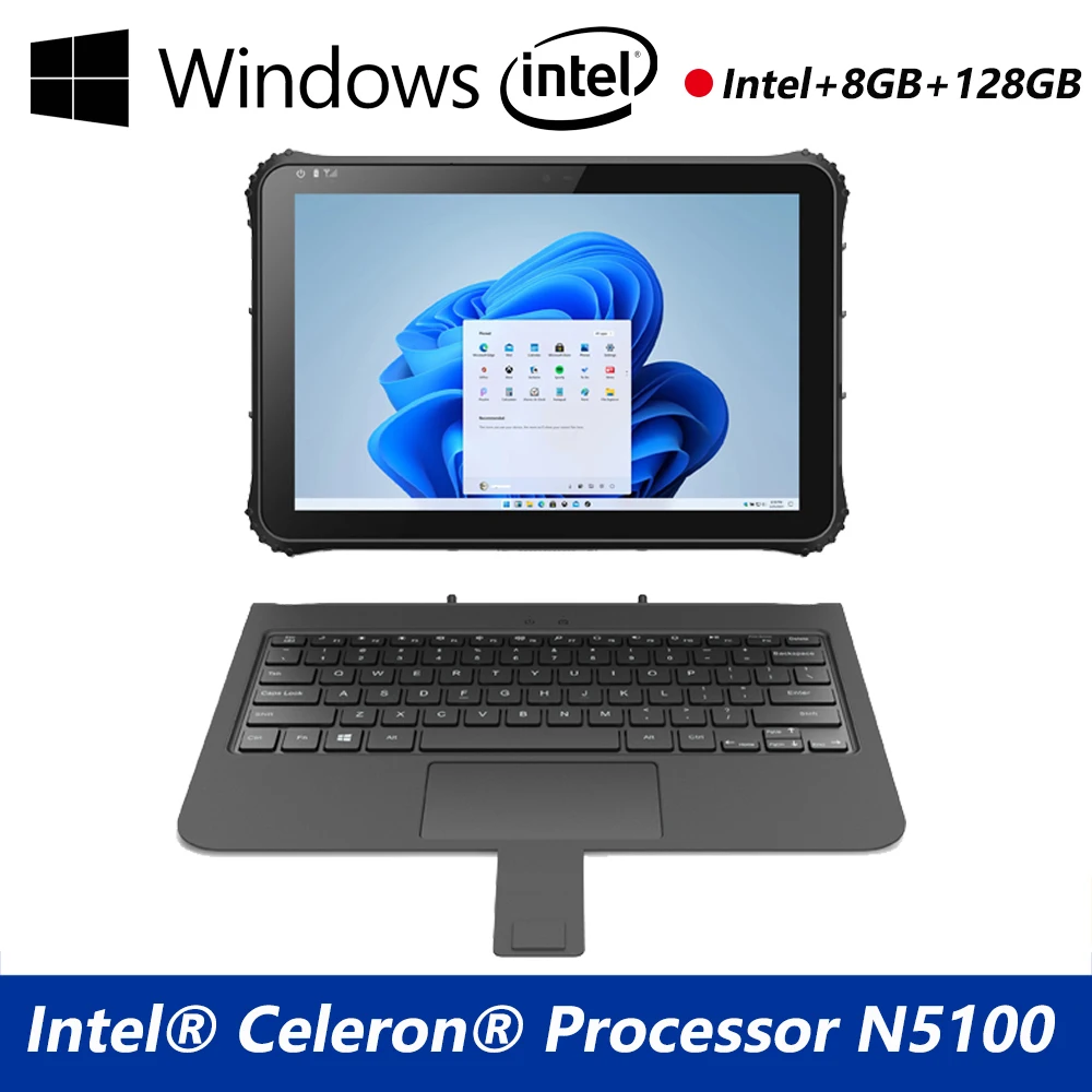 Прочный планшет 12 2 дюйма промышленный планшетный ПК Windows 11 читаемый солнечный