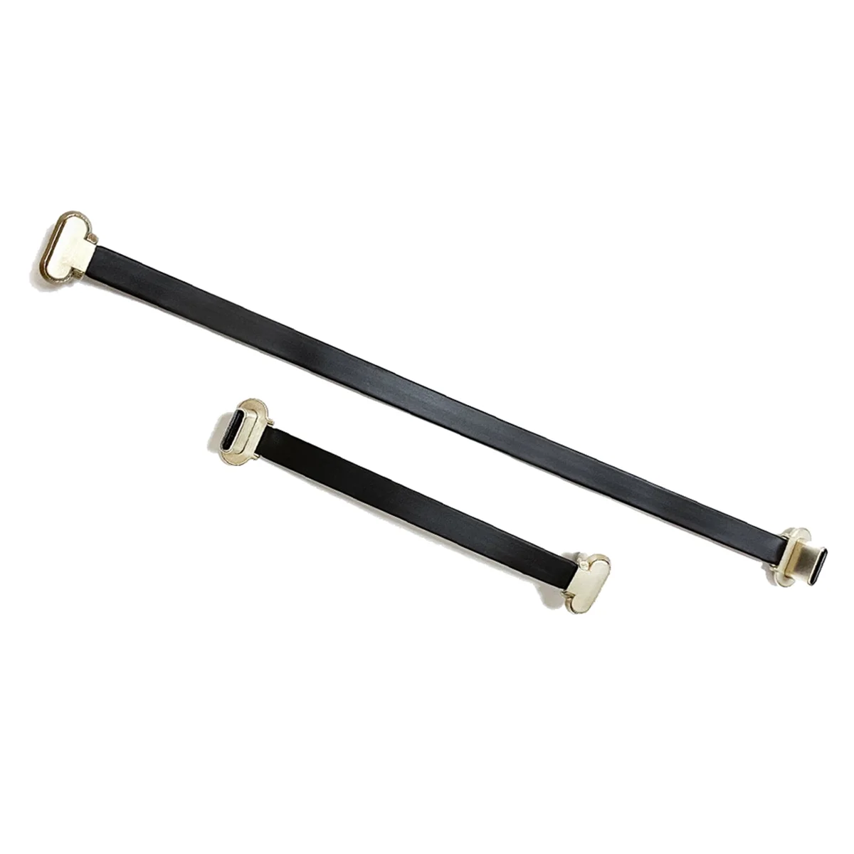 Type-C между мужчинами и USB C FPC Мягкий плоский кабель Быстрая зарядка Удлинительный