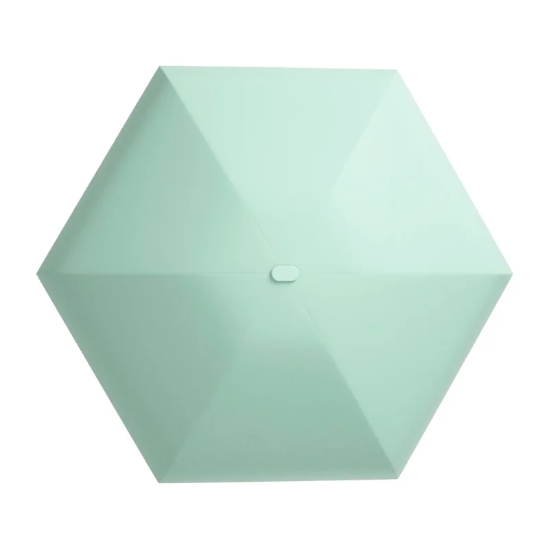 Маленький зонт-трость на 6 косточках с сумочкой, портативный оттеночный зонт от солнца с рекламой и настраиваемым логотипом - парасоль.