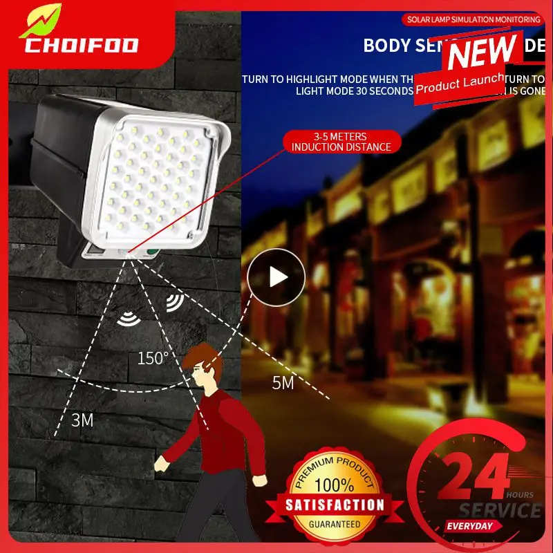 

3.7v Security Wall Light Pir With Remote Controller Smart Garden Lamp Waterproof Led Street Light For Outdoor Abs Motion Sensor