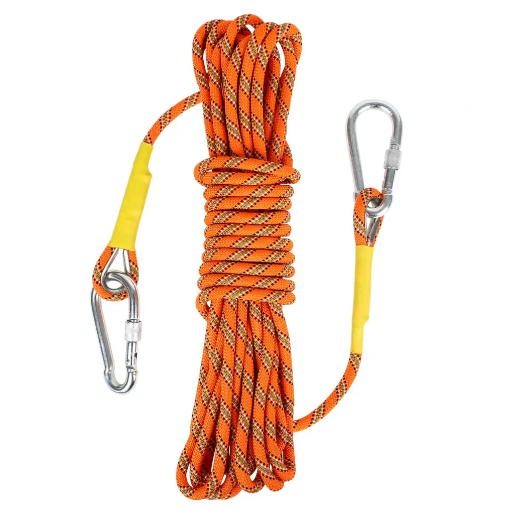 

10mm Outdoor Climbing Safety Rope Diameter High Strength Cord Safety Rope Trekking Hiking Accessories Survival Equipment