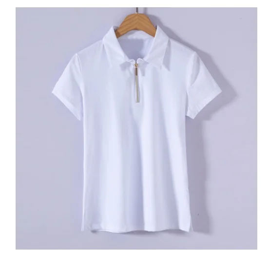 

2022NEW Z248 Polo Shirt Womens 17 Colors Short Sleeves M to 4XL Red White Big Large Size Oversize Summer Golf Shirts For Women