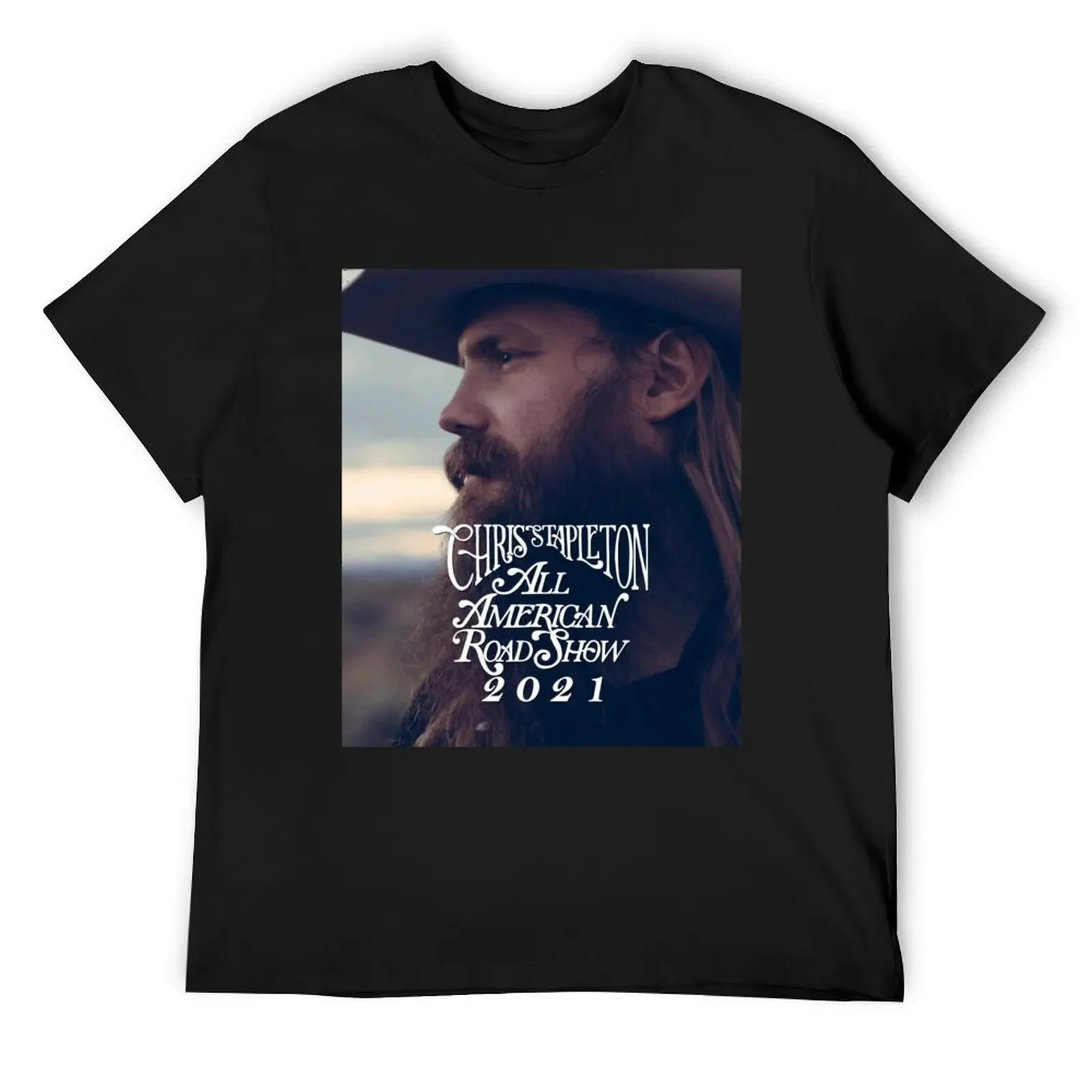 Рубашка Chris Stapleton Tour 2024 футболка для фанатов Криса Стептона рубашка All American Road Show Sh