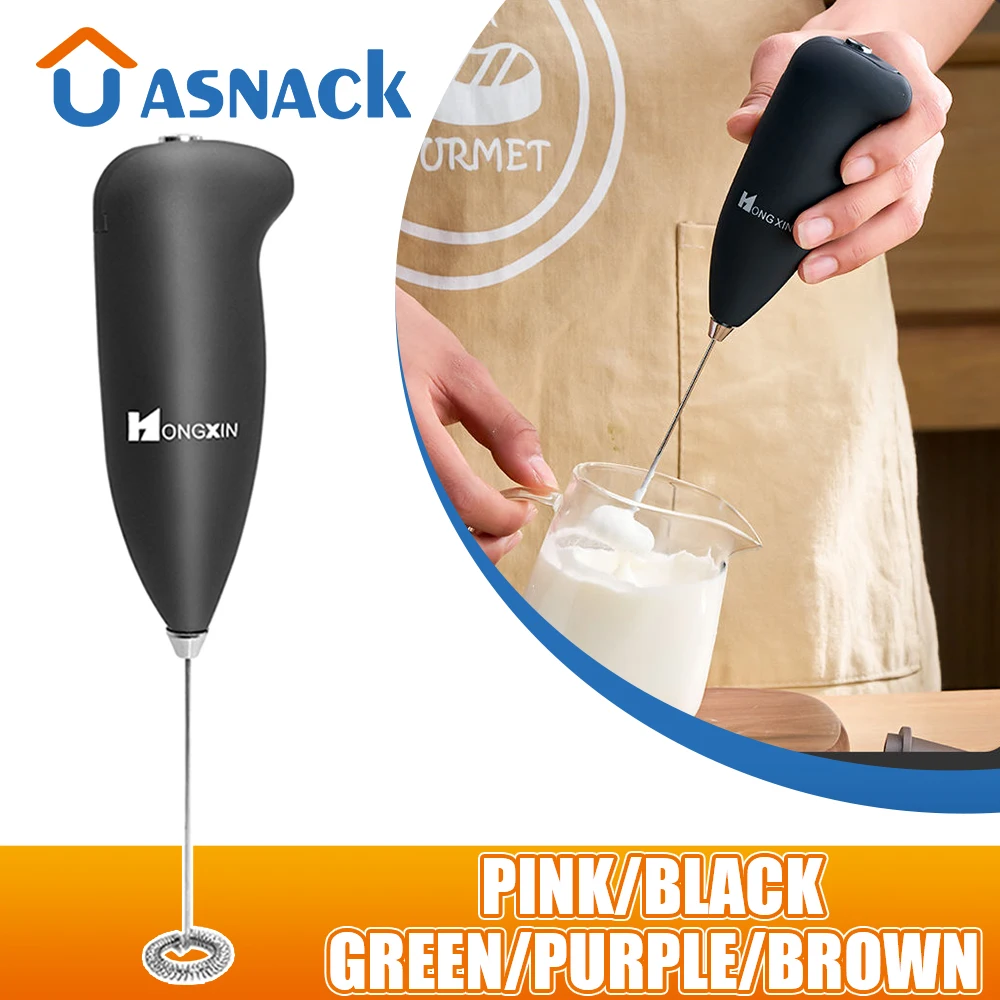 

Milk Drink Coffee Whisk Mixer Electric Egg Beater Frother Foamer Mini Handle Stirrer Fashion Practical Kitchen Cooking Tool