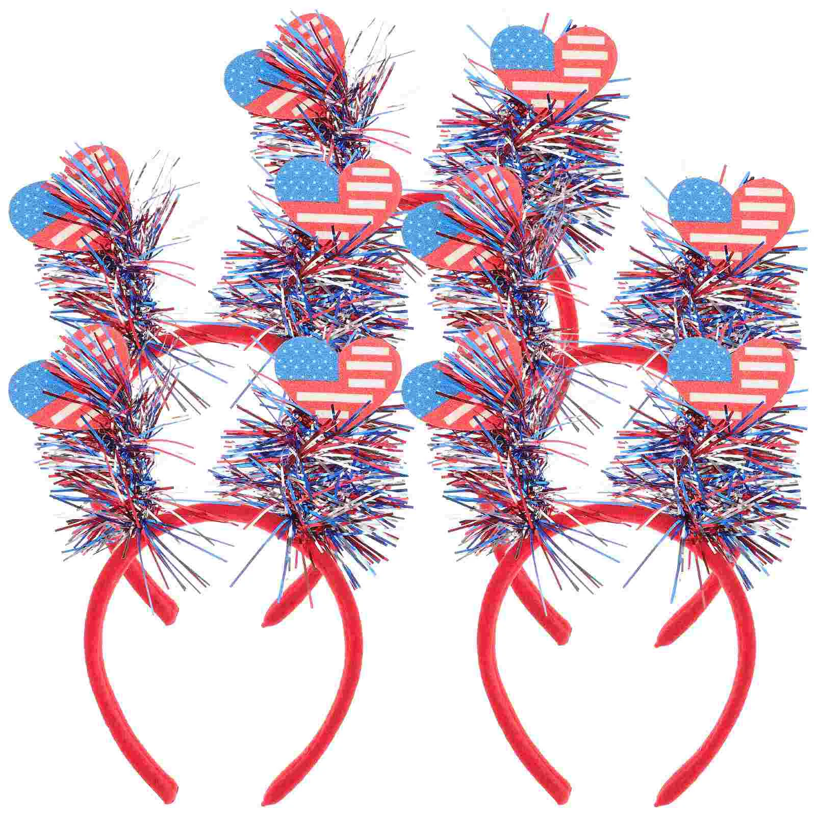 Повязка на голову ко Дню независимости бопперы объемная 4 июля украшения для