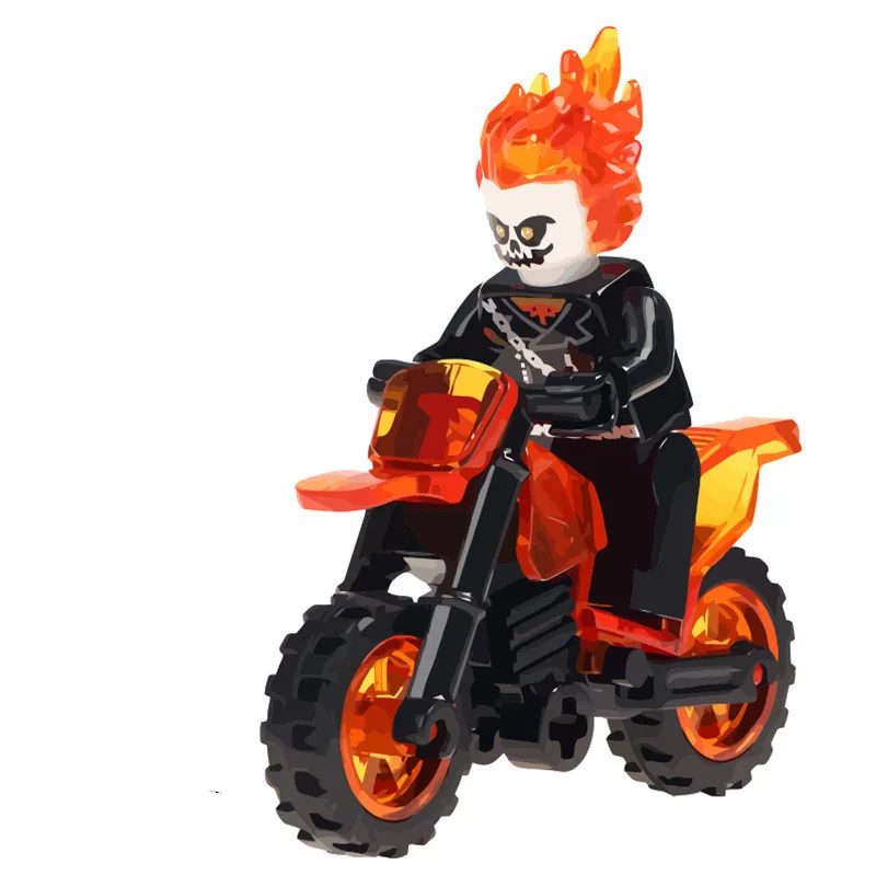 5cm cartoon  Ghost Rider figure toy kids collection model toy