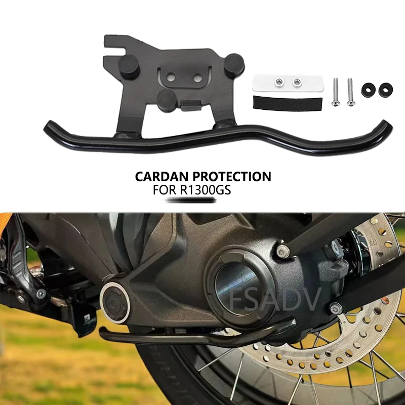 Фото Для BMW R1300GS защита Кардана мотоцикла R 1300 GS ADV Приключения GS1300 2023 2024 защита заднего приводного вала №1