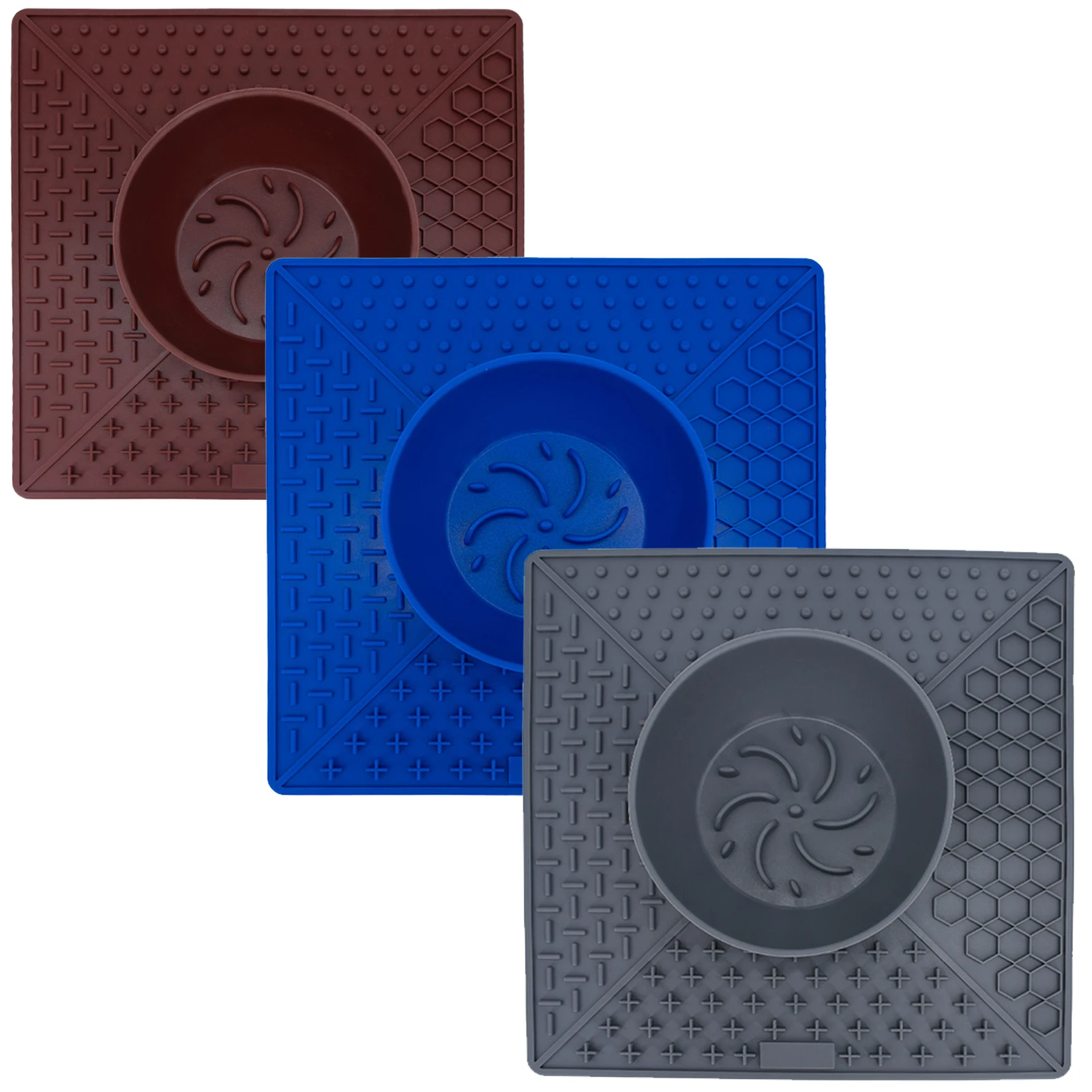 

Dog Bowl With Silicone Mat No-Spill Pets Dog Bowl Set Food Water Pet Feeder With Silicone Feeding Mat For Small Medium Large Dog