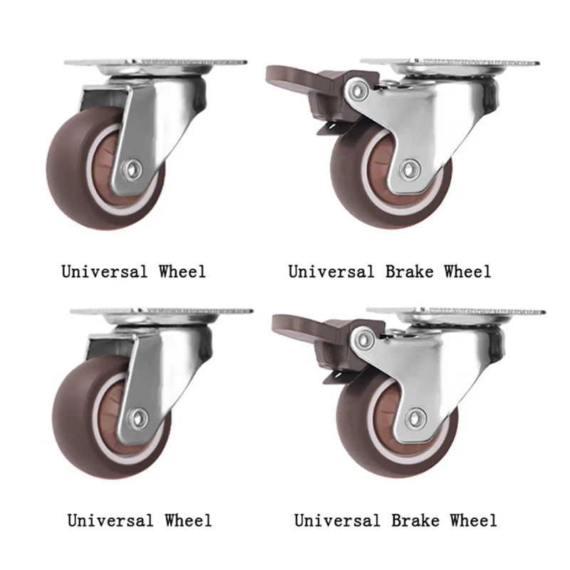 Мебельные ролики ouliluye 4 шт., 1/1.25/1.5/2 дюйма