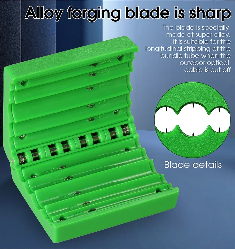 AUA-08 Инструмент для зачистки оболочки оптической 4 5-11 мм Продольный инструмент