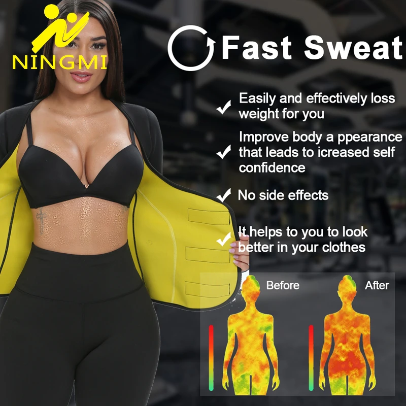 Женская тренировочная рубашка жилет для пота майка-сауна Корректирующее белье