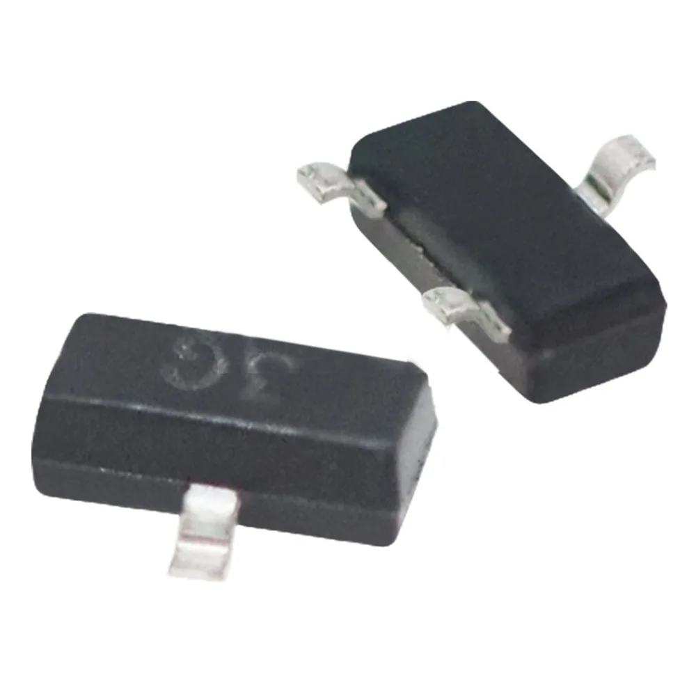 

100 шт./партия, Триод SOT23 BC857C 3G Pnp 0.1A/45V
