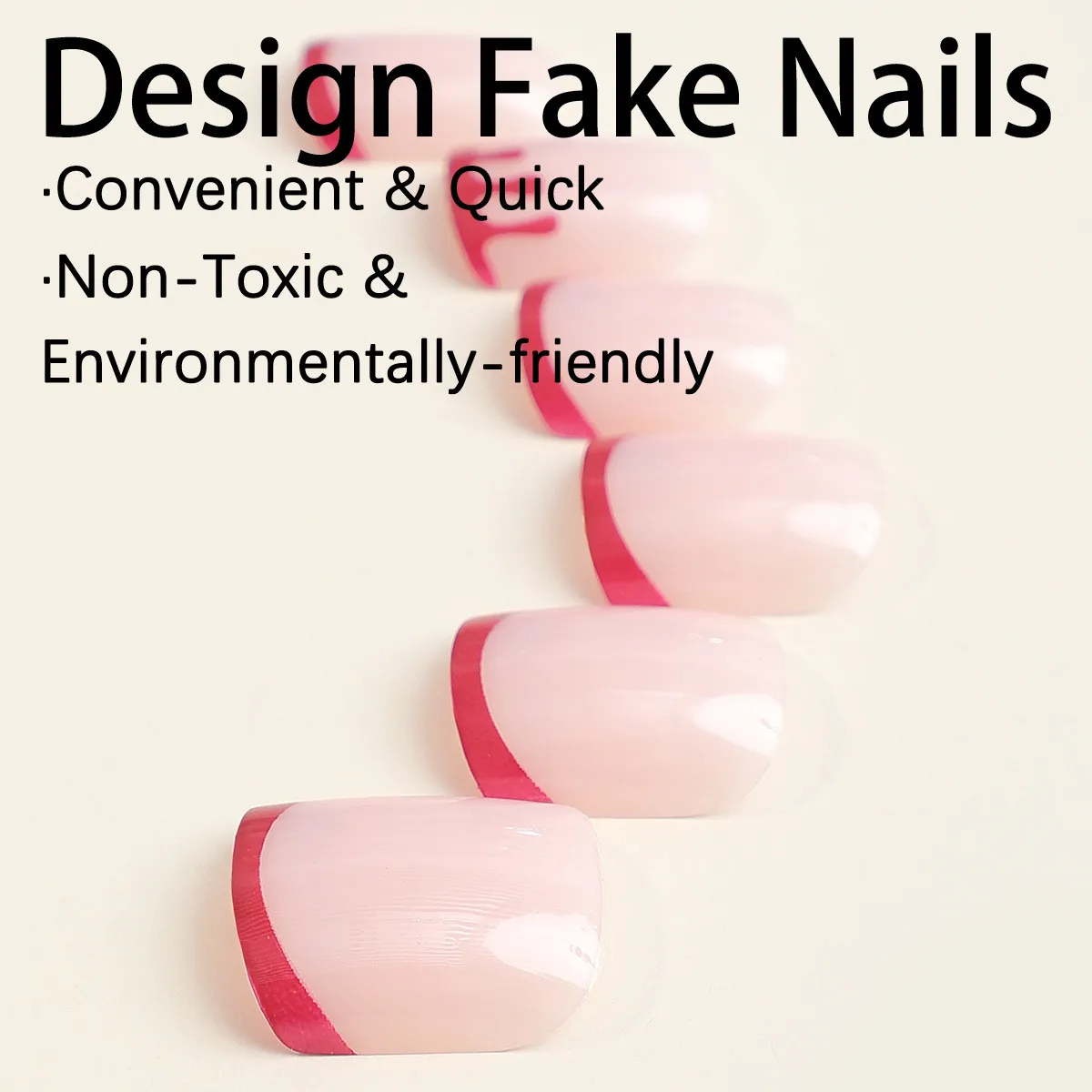 24 шт. поддельные ногти в виде паутины