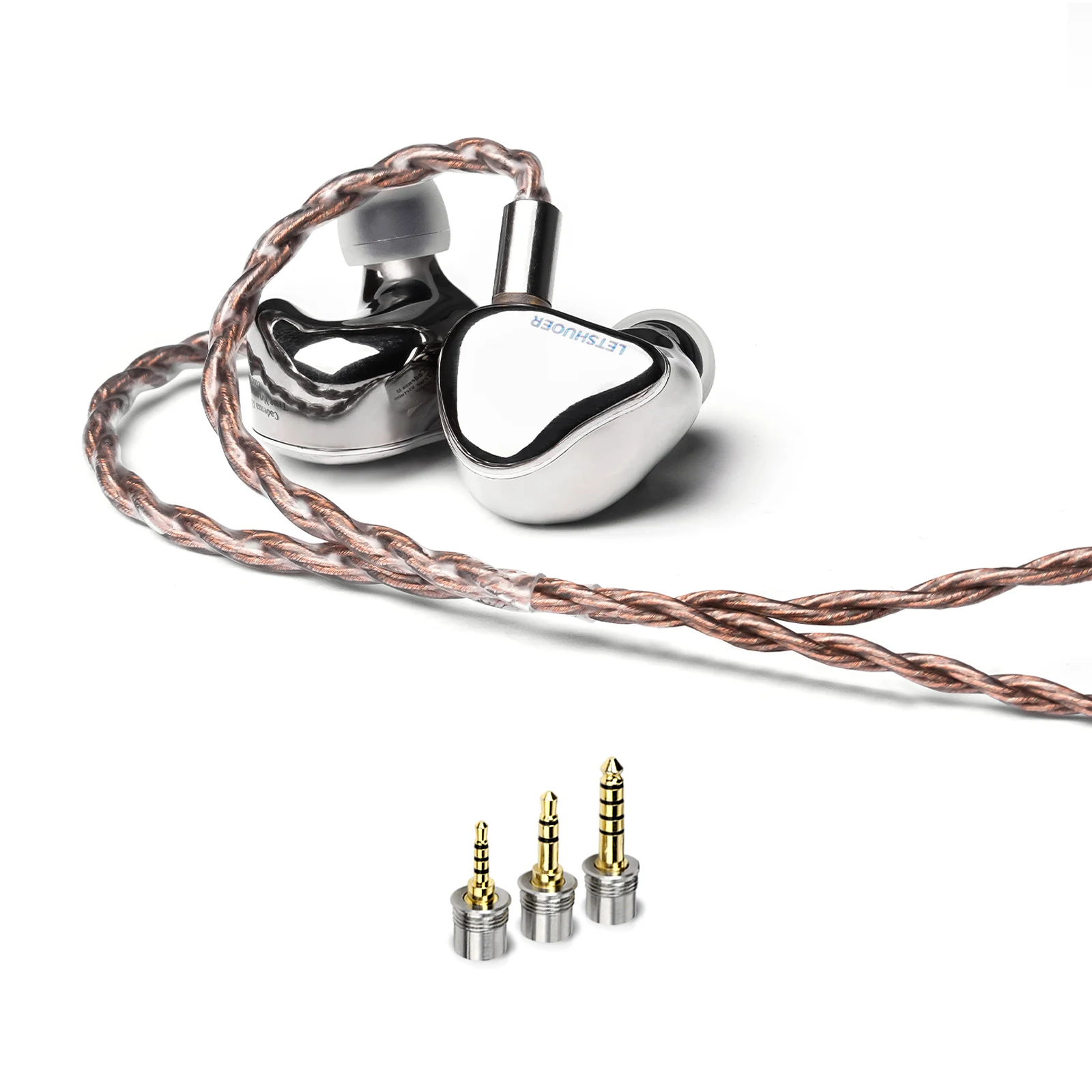 LETSHUOER SHUOER Cadenza 12 наушников 10 мм DD + 11 BA драйверы-вкладыши мониторы гибридных IEM Hi-Fi