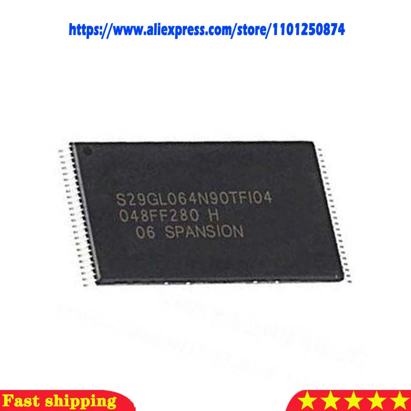 1 шт./лот S29GL064N90TFI040 S29GL064N90TF1040 S29GL064N90TF104 S29GL064N90TFI04 S29GL064 TSOP-48 в наличии на складе