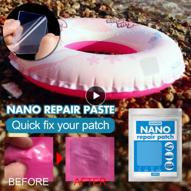 

Repair Patches Kit Waterproof Durable Vinyl Plastic Repair PVC Puncture Repair Patch Glue Kit Adhesive Patch