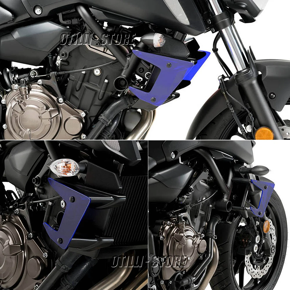 Аксессуары для мотоциклов 2020-2018 спойлеры с прижимной силой Yamaha MT-07 MT07 MT 07 боковой