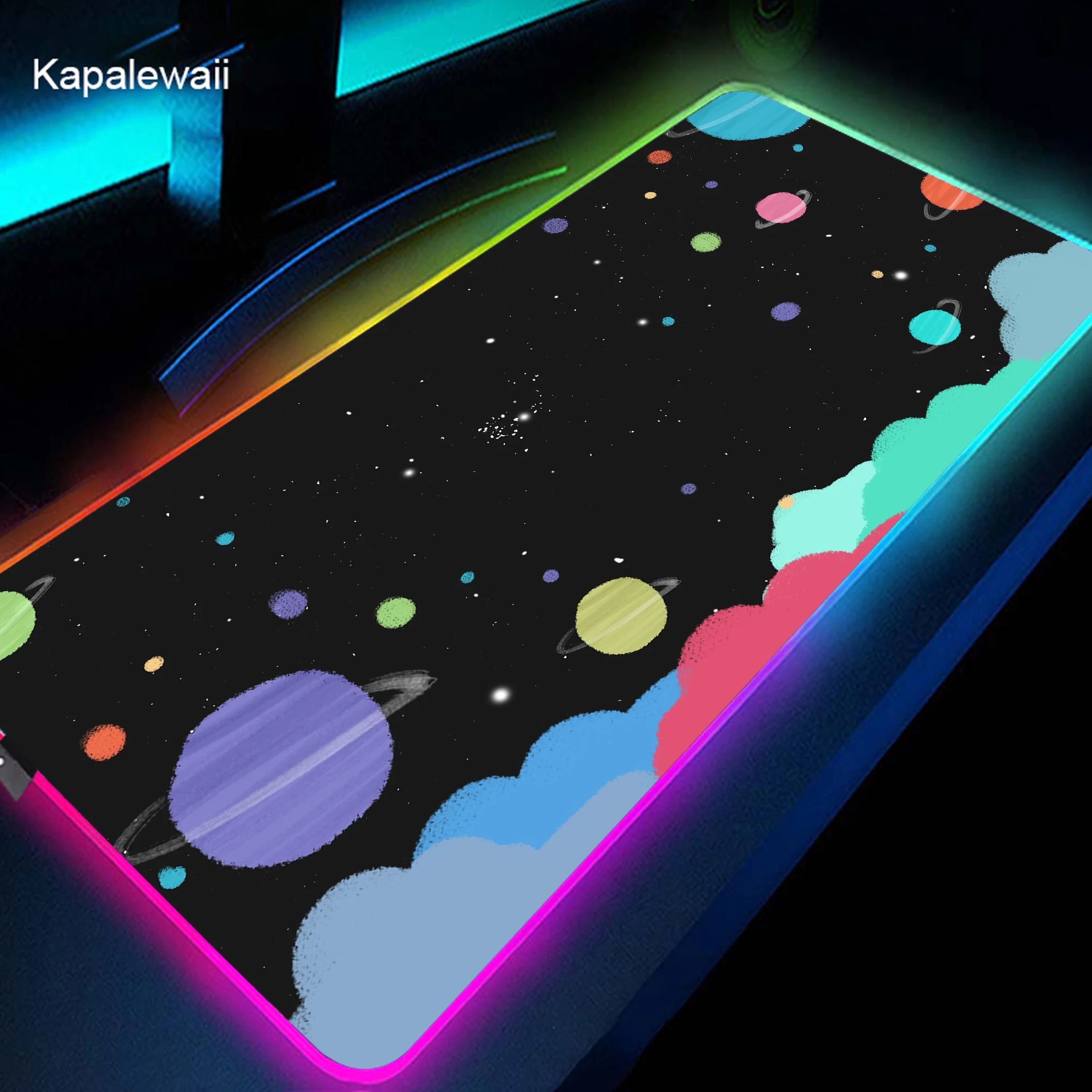 

RGB LED Mouse Pad XXL Gamer Decoration Computer Gaming Accessories Backlight Mat Large Gamer Big Mausemat Office Desk Play Mat