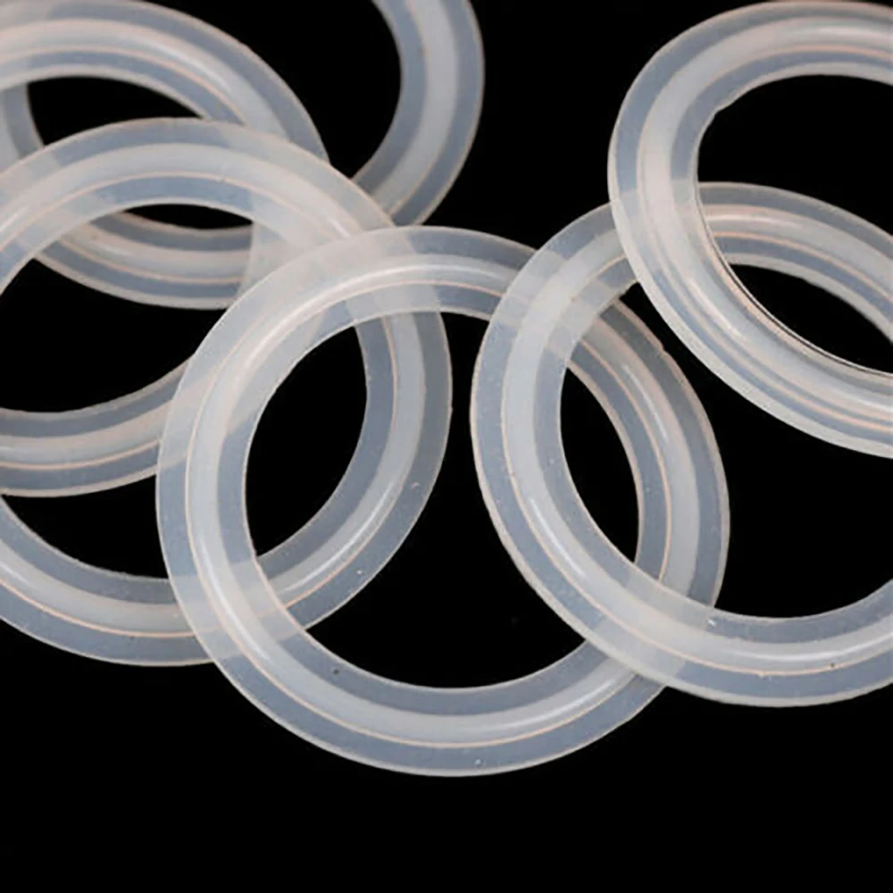 

10pcs ID35MM 1.5" Inch Sanitary Hose Barb Weld Ferrule Tri Clamp Silicone Gasket