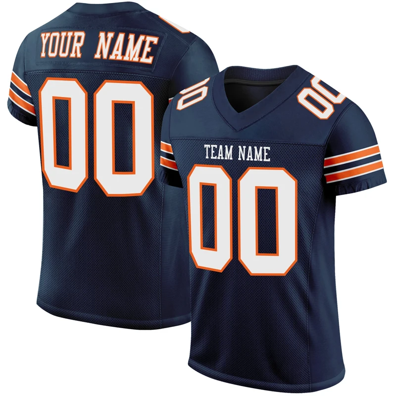 

Dark Color Series Customized Football for Men Jersey Personlized Sew Team Football Short Sleeves Athletic Tee Shirts Unisex Top