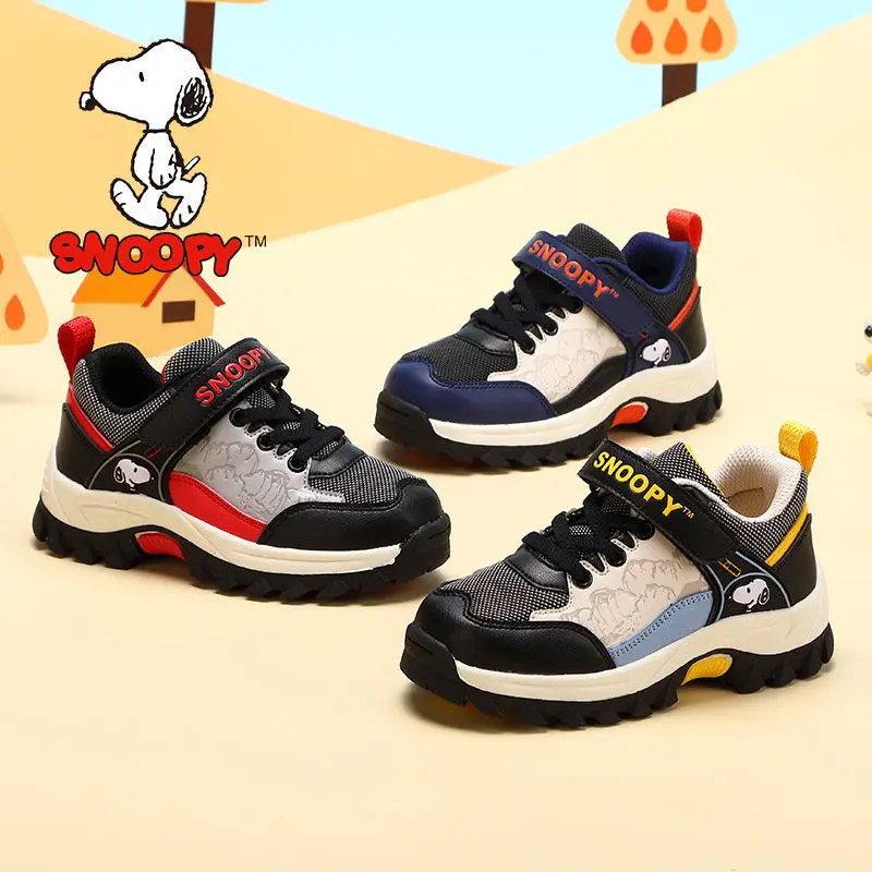 

Cartoon Snoopy Sneakers Autumn New Kawaii Student Outdoor Running Shoes Boys Casual Shoes Children's Birthday Gifts