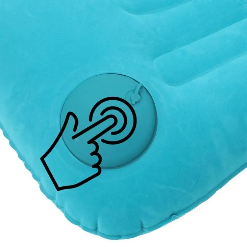 1 шт. складная компрессионная надувная подушка для путешествий однотонная ПВХ