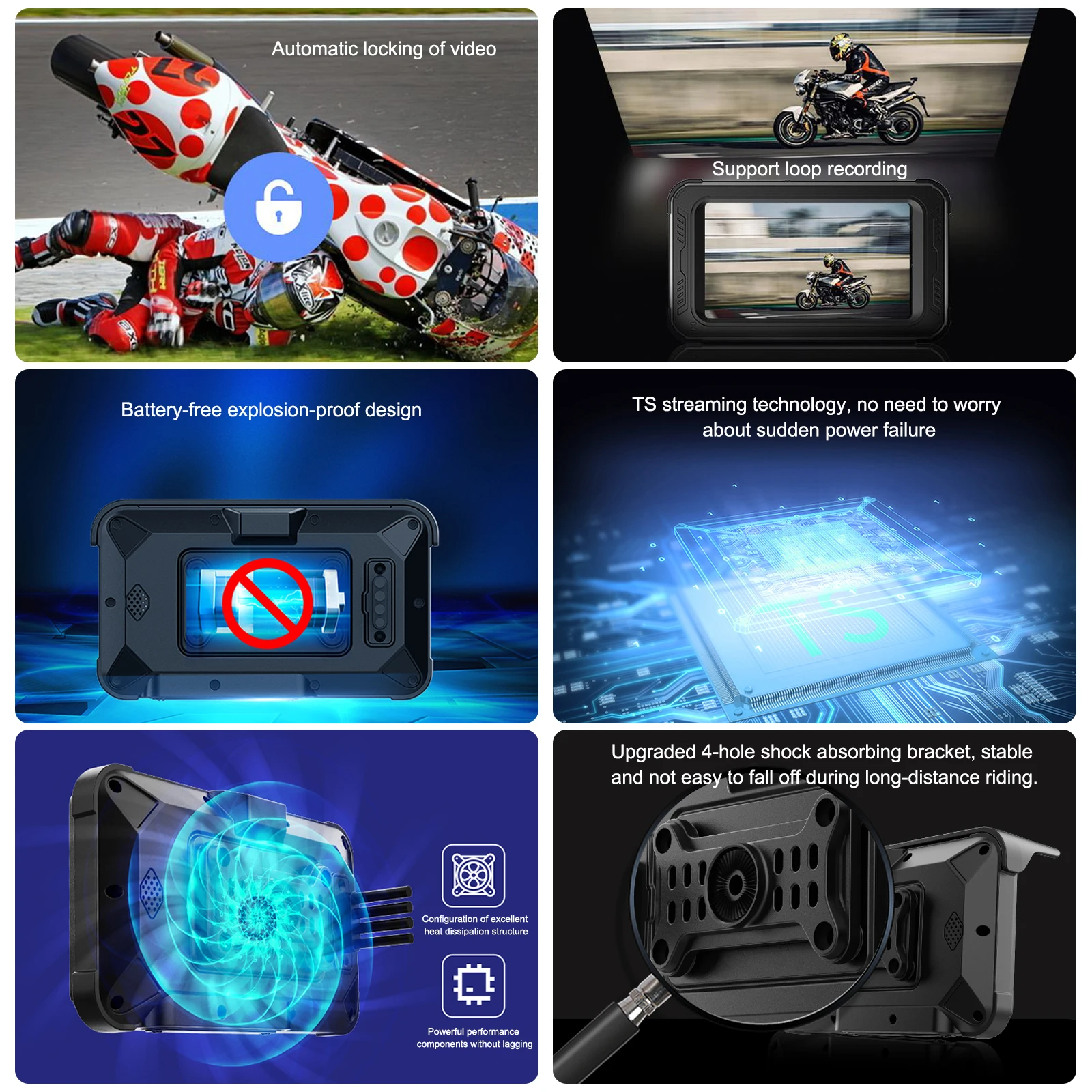 Специальный навигатор для мотоцикла 5 дюймов с Bluetooth 2 двумя