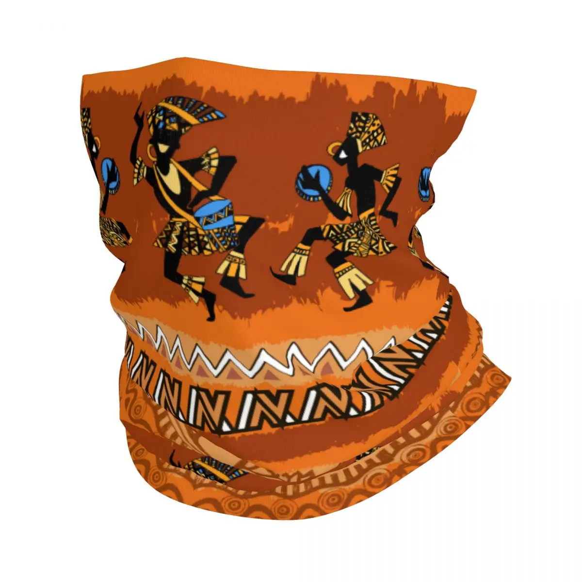 Танцующая африканская тонкая бандана гетры шарф повязка на голову чехол для шеи