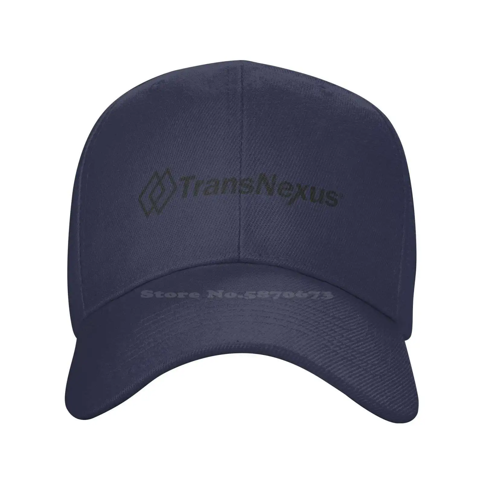 

Модная качественная джинсовая бейсболка с логотипом TransNexus