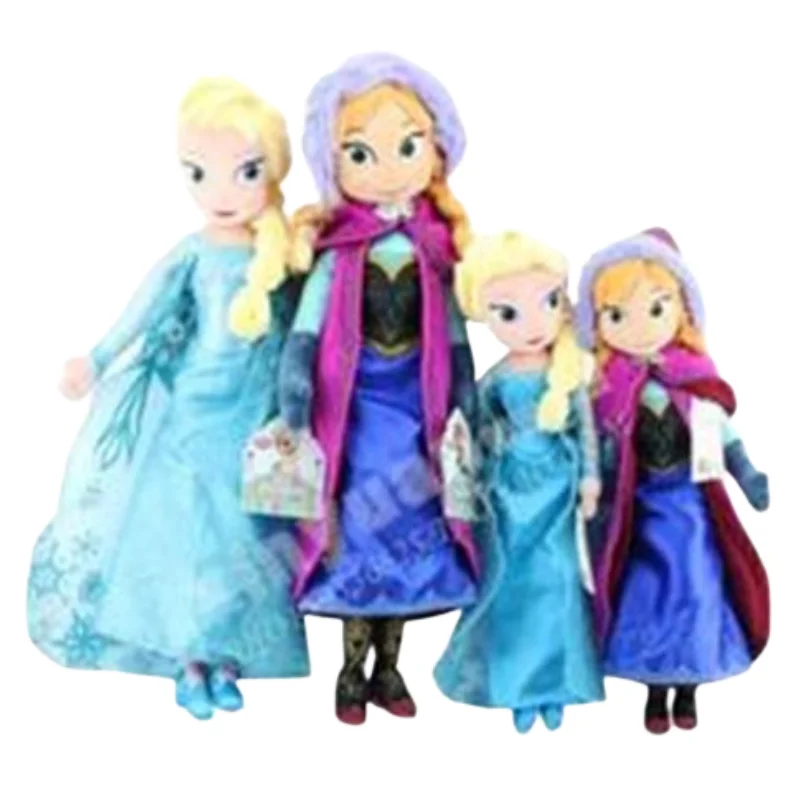 Frozen Princess Elsa girl plush anime toy cartoon personalit